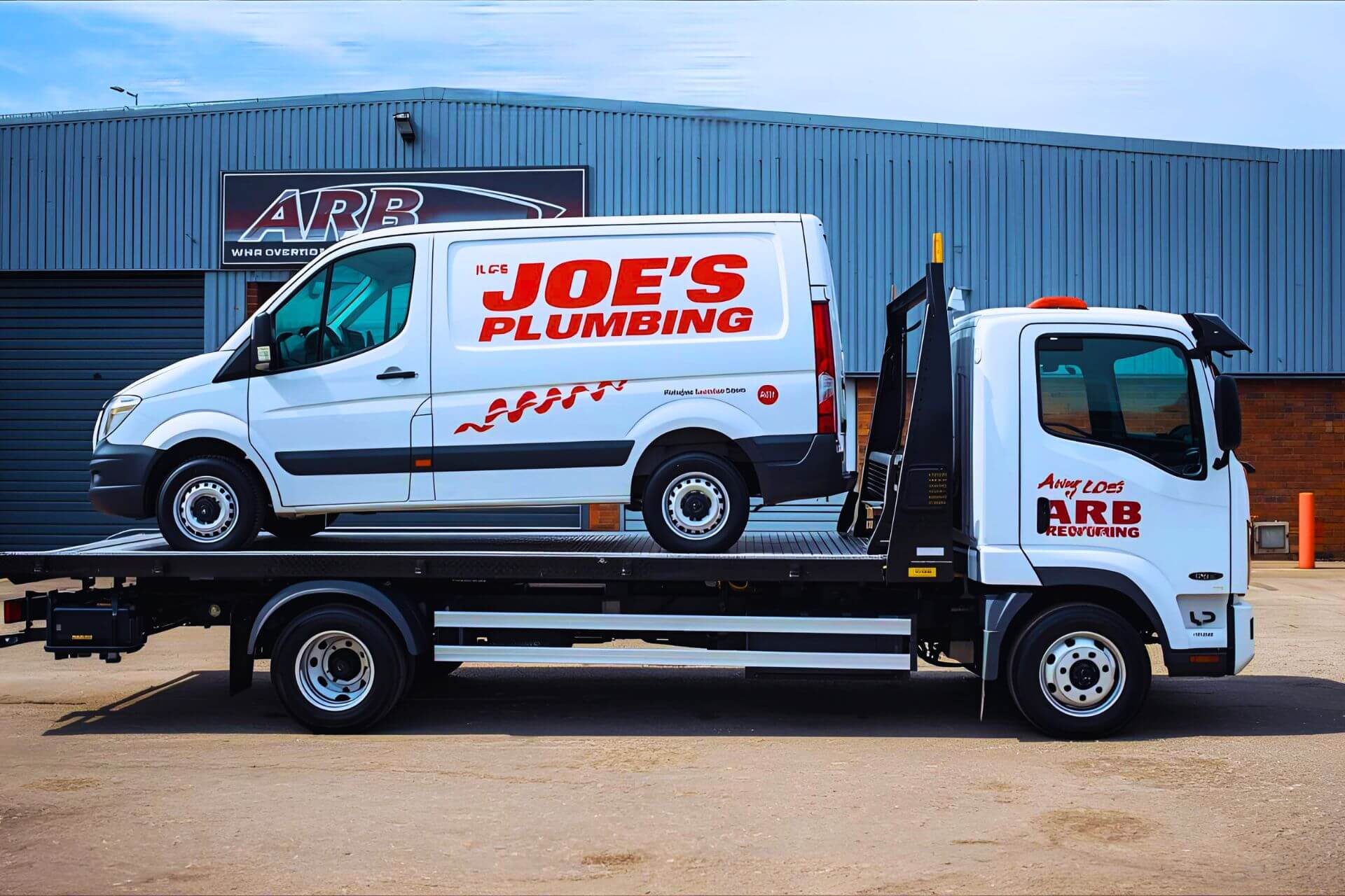Van broken down? Minimise downtime with ARB Recovery's fast commercial van recovery in East London. We tow Ford Transits, Sprinters & more. 24/7 for businesses.